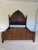 Victorian Henredon Cal King Victorian Mahogany Bed For Sale - Image 3 of 5