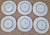 Ceramic Coalport Six-Piece Set of Gold Dinner Plates For Sale - Image 7 of 12
