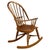 Antique English Ash Spindle-Back Rocking Chair For Sale - Image 6 of 12