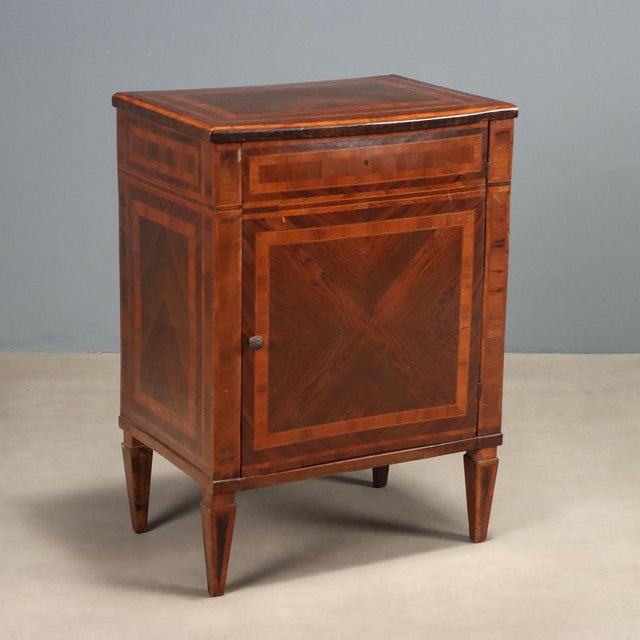 Neoclassical Nightstand Bar Cabinet For Sale - Image 11 of 11