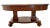 Offered for sale is a stunning antique American oak table featuring exceptional tiger oak wood grain, a spacious oval top,...
