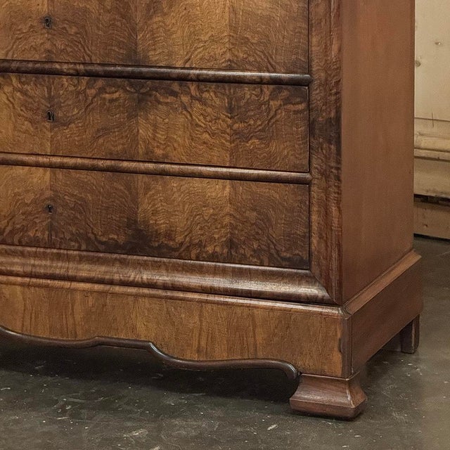 19th Century French Louis Philippe Marble Top Commode by Georges Guerin of Paris For Sale - Image 9 of 18