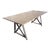 Industrial Trestle Base Work Table Desk For Sale