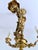 Louis XV Cast Brass Three-Light Chandelier, France, 1940s For Sale - Image 12 of 16