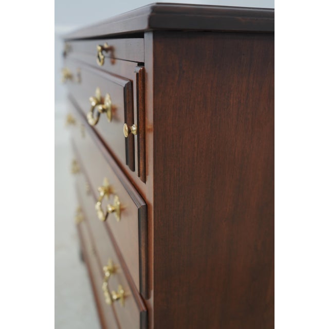Henkel Harris Cherry George III Serving Chest For Sale - Image 11 of 18