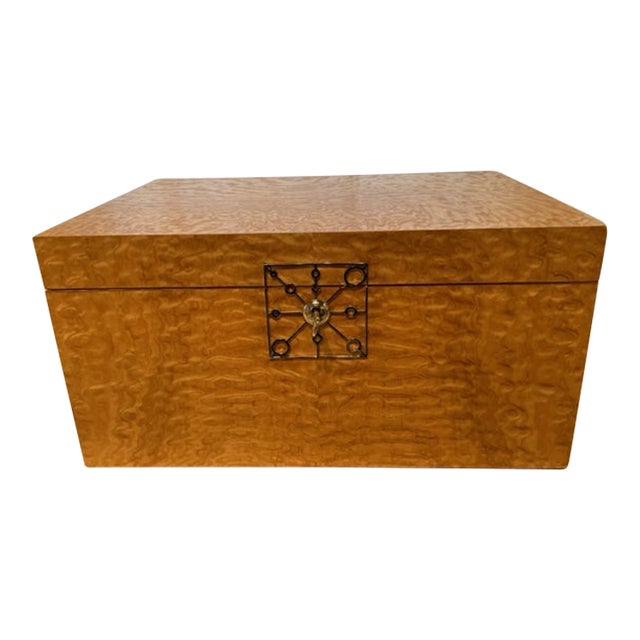 Burl Wood Jewlery Box For Sale