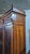 Italian Umbertina Display Cabinet in Walnut For Sale - Image 4 of 7
