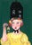 Beekeepers Daughter Inseparable III Modern Folk Art Portrait by Alexandra Swistak For Sale - Image 4 of 7