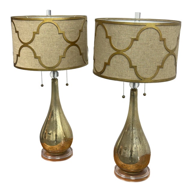 Becky Fletcher Westly Table Lamps, Pair For Sale