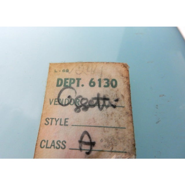 Glass Oggetti Handblown Murano Glass Bowl Pink Blue For Sale - Image 7 of 8