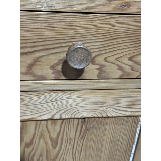 Antique Pine Sideboard / Cupboard From England For Sale - Image 14 of 18