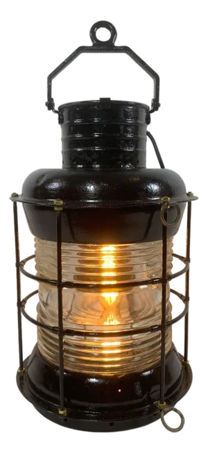 Large Ships Anchor Lantern 6549