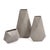 Geo Matte Stone Ceramic Vase- Medium For Sale In Chicago - Image 6 of 10