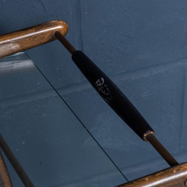 Vintage Italian Drinks Trolley in the style of Cesare Lacca, 1960 For Sale - Image 9 of 16