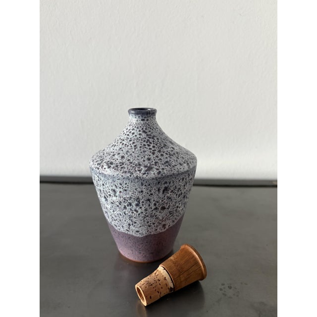 Hand-Thrown Jug with Wooden Stopper from Töpferhof Römhild, 1960s For Sale - Image 12 of 15