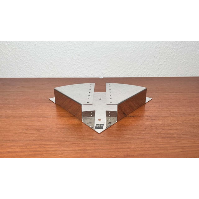 German Postmodern Chrome Coffee Filter Holder from Zack, 1980s, in Very Good conditions. Designed 1980 to 1989 This piece...