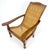 Solid Turned Teak Mid Century Modern Cane Back Lounge Chair MINT For Sale - Image 6 of 18