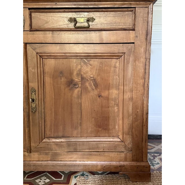 Antique French Cherry Wood Cupboard, 1800s For Sale - Image 14 of 18