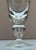 Mid-Century Modern Vintage Signed Steuben Crystal Tear Drop Bubble Baluster Stem Mid Century Goblet or Wine 1 of 7 For Sale - Image 3 of 8