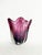 Dark Pink and Purple Sommerso Glass Vase attributed to Josef Hospodka for Chribska, 1960s For Sale - Image 13 of 15