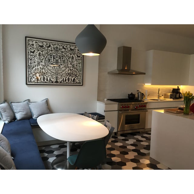 Mid-Century Modern Tom Dixon Beat "Stout" Led Pendant Light - Grey & Silver For Sale - Image 3 of 3