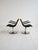 Swivel Armchairs in Skai and Steel, 1970s, Set of 2 For Sale - Image 14 of 14
