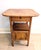 Farmhouse Early 19th Century Primitive Washstand Commode Side Table For Sale - Image 3 of 14