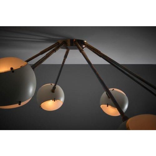 Ceiling Lamp by Angelo Lelii for Arredoluce, 1940s For Sale - Image 12 of 16