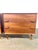 Wood Pair of 1950's Custom Made Modernist Walnut Dressers For Sale - Image 7 of 16