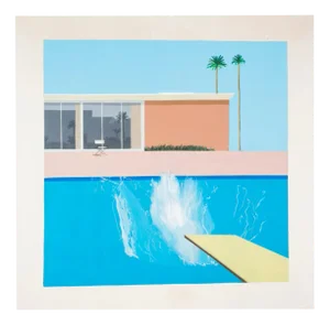 David Hockney, a Bigger Splash, 2017, Lithograph