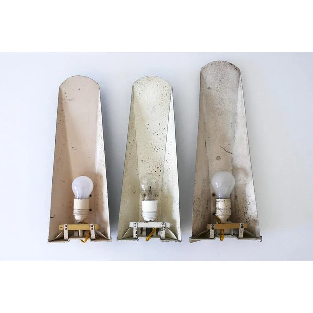 Large Mid-Century German Sconces, 1950s, Set of 3 For Sale - Image 16 of 17