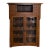 Mission / Arts and Crafts Quarter Sawn White Oak Wine Cabinet - 45" For Sale