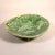 Late 20th Century Signed Wabi Sabi Studio Pottery Sculptural Green Abstract Pattern Textured Pedestal Bowl For Sale - Image 11 of 16