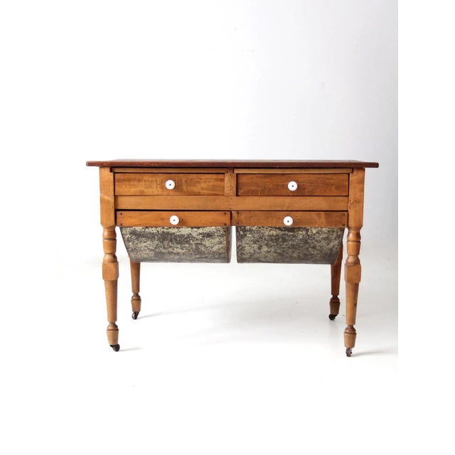 Antique Baker's Table Chairish