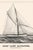 American Sloop Yacht Mayflower, Vintage Art Print Reproduction, 24" X 16" For Sale - Image 3 of 9