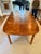 Expandable Burl Walnut Dining Table For Sale - Image 10 of 11