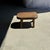Brutalist Small Wabi-Sabi Style Oval Teak Occasional Stool, 1980s For Sale - Image 3 of 9