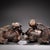 Pair of Antique Gilt Bronze Guardian Lion Figurines, 7400g Total, High Relief For Sale In Los Angeles - Image 6 of 10