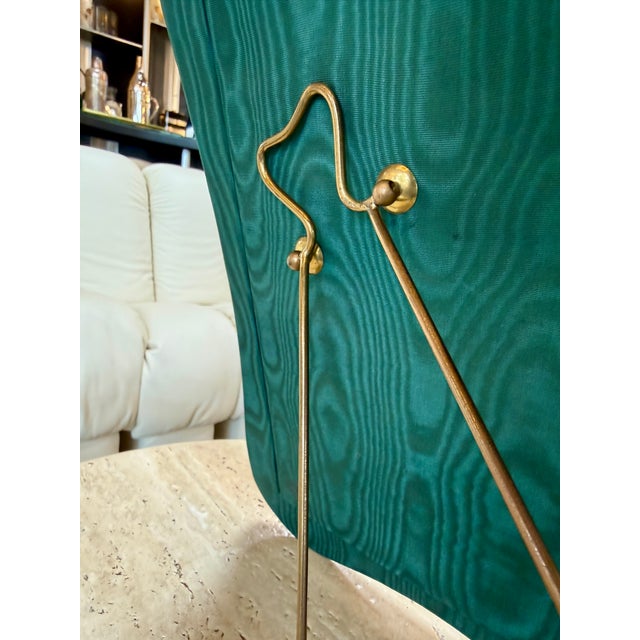 Sculptural Green Velvet Picture Frame For Sale - Image 4 of 7
