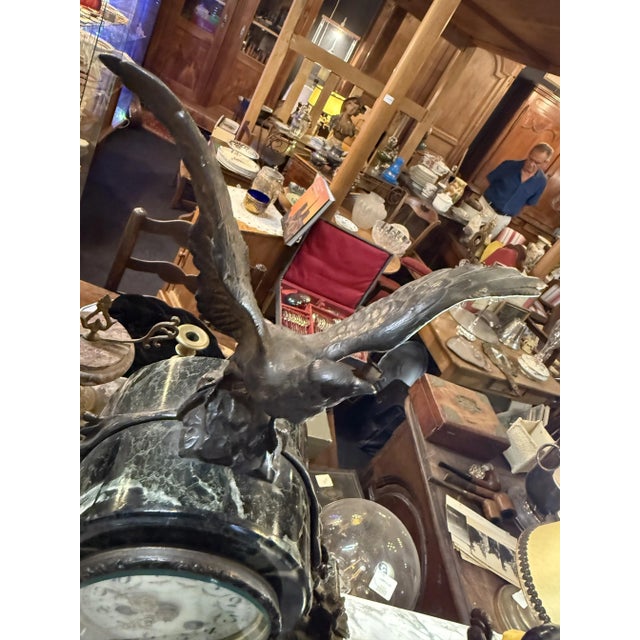 Clock in Marble and Bronze, in Very Good conditions. Designed before 1890