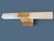 Kelly Wearstler for Visual Comfort Covet 24" Alabaster Bath Light in Antique-Burnished Brass For Sale - Image 12 of 18