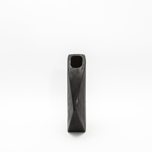 Modern Shagreen Vase by R&y Augousti For Sale In Los Angeles - Image 6 of 9