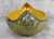 Mid 20th Century Mid-Century Polish Pottery Yellow & Blue Gondola Centerpiece Bowl For Sale - Image 5 of 6