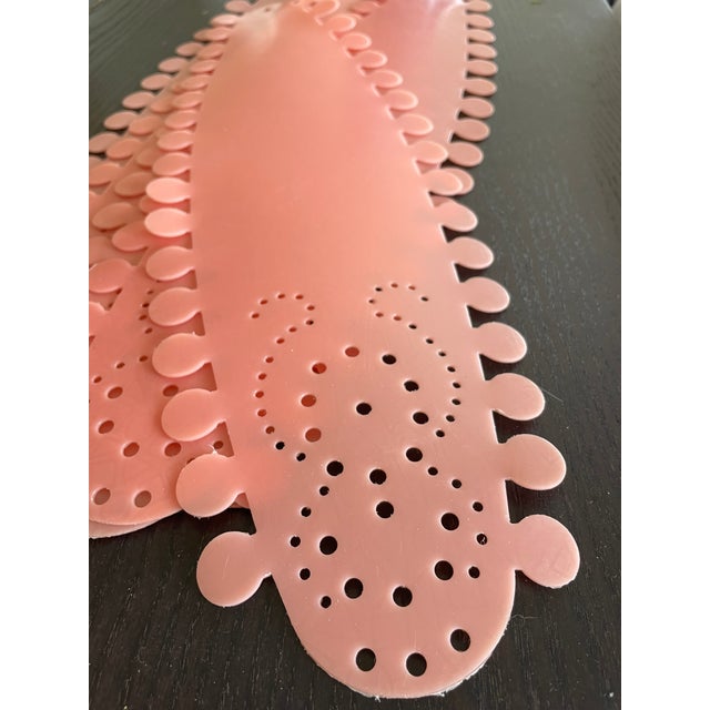 Large Danish Modern Coral Acrylic Modular Hanging Light, Ukraine, 1970s For Sale - Image 14 of 18