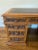 Wood Victorian Intricately Carved Oak Kneehole Executive Desk For Sale - Image 7 of 12