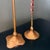 Copper Hessel Studios Hammered Copper Candle Holders, "Pillar of Fire" & "Pour the Wine", Pair (2) For Sale - Image 8 of 12