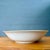 1940s Vintage Towne House Spring 3094 Vegetable Serving Bowl • Large Round Serving Dish • Yellow Floral Band and Silver Trim For Sale - Image 5 of 9