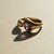 Not Yet Made - Made To Order Toi Et Moi Gemstone Ring: Amethyst and Moissanite, Size 7.5 For Sale - Image 5 of 9