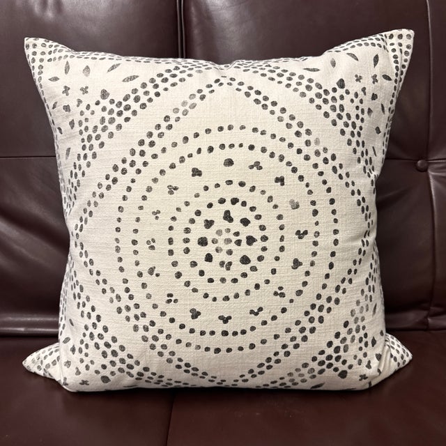 Serena & Lily Camille Diamond Medallion Pillow For Sale - Image 11 of 12