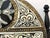 Not Yet Made - Made To Order Handcrafted Moorish Wall Mirror | Black & Ivory Decorative Accent For Sale - Image 5 of 7